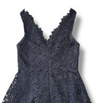 ASTR  THE LABEL dress lace sleeveless v‎ neck cocktail party evening black S Photo 5