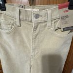Levi's  Womens Corduroy Ribcage Straight Ankle Zip Jeans size 26x27 NWT Photo 5