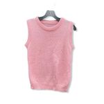 Vintage Sleeveless Sweater Pink‎ Pink Size M Photo 7