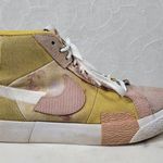 Nike  Zoom Blazer Premium SB Womens 5.5 Sanded Gold Paisley Patchwork High Top Photo 0
