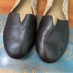 Tkees  slip on flats closed toe leather size 7.5 made in Brazil brown snake print Photo 1