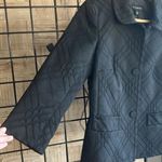 Talbots  Womens Blazer 4 Black Button up Collar Coat Careercore Photo 3