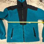 The North Face Womens  Jacket Fleece Thermal Pullover 1/2 Zip
Blue Green XS Photo 1
