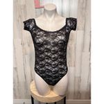 Victoria's Secret Victoria’s Secret Black Lace Bodysuit Women’s Size Large Photo 1