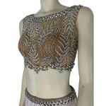 Terani Couture PROM 1611P1018 White & Nude size 6 Photo 14