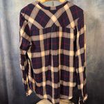 Navy and Red Plaid Tunic Blue Size XL Photo 1