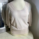 BCBGirls  Soft Cream Short Sleeve Top Photo 10