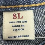 Abercrombie & Fitch  Boot Cut Denim Button Fly Blue Jeans [Size 8 Long]‎ Photo 3