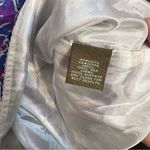 Anthropologie  Fei Floral Silk Pencil Skirt Sequin Blue Purple 8 Photo 6