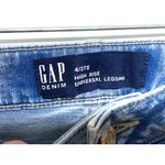Gap Denim High Rise Universal Legging Jeans Womens 4/27 Short Button Fly Classic Photo 4