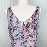 CAbi 5049 Fresco Slip Dress Size Medium Pastel Purple Abstract Print Spring Boho Photo 3
