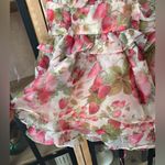 Strawberry babydoll mini dress bows corset straps ruffles matne bella barnett Red Size M Photo 7