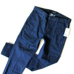 J Brand NWT Cleo in Deluxe Mid Rise Crop Trouser Tapered Ankle Jeans 25 $198 Photo 1