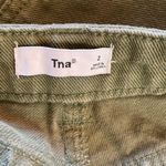 TNA Greenwich Pant High Waisted Relaxed Twill Carpenter Pants Gd Fatigue Size 2 Photo 9