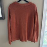 Ava & Viv  Warm Rust Knit Sweater Photo 4