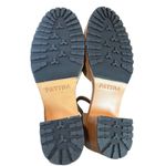 Patina Suede Block Heel Mary Jane Shoes Closed Toe Size 10 Tan Photo 5