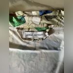 Adele Altman Vintage Button Down Purse Print Feminine Blouse Size L Size L Photo 5