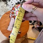 Jimmy Choo Geometric Groovy Print Satin Heels Ankle Wrap Size 39.5 Photo 7