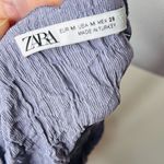 ZARA  Lavender Textured Cut Out Tee Photo 3