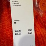 Urban Outfitters NWT  Orange Crop Cardigan Sweater Chenille m Photo 6