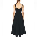 Alexis NWT Fiore Dress in Black Midi A-Line Wool Size Large Photo 5