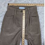 Petal and Pup High Waisted Pleated Corduroy Pants Tan Size 4 Photo 5