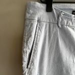 Hilary Radley Cropped Blue Chino Pants Business Casual Trousers Classic Minimal Photo 3