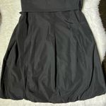United Colors Of Benetton Black Strapless Bubble Hem Mini Dress Photo 7