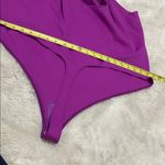 Good American  Modern Tank Scuba Bodysuit Poo Thistle Purple Photo 10