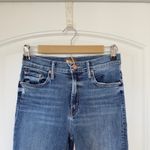 MOTHER Denim Mother The Insider Crop Steo Chew Jeans Size 27 Photo 5