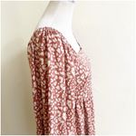 Very J  Tell It Like It Is Mini Dress Square Neck Color Rose Size Medium Boutique Photo 4