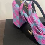 Versace  Wool Lurex Sandal | Multi I 41EU (11W) Photo 5