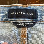 Aeropostale Aeropostle Daisy/Watermelon Vintage Highrise Shorty Cutoffs Size 10 Photo 2