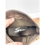 Seven7  Booties Women’s Size 6 Tan Bestie Zip Up Block Heel Round Toe NEW Photo 7