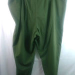Maggie Barnes  26W Green Zip Button Pants Plus Photo 0