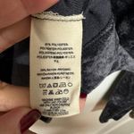 We The Free  People Velvet Pullover Sweatshirt Long Sleeve Gray Small Sweater Photo 4