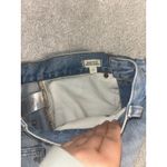 Madewell  Shorts Women's Size 24 Baggy Denim‎ Blue Jean Bermuda Button Fly Photo 4