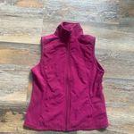 Columbia  Vest Womens Small Polyester Fleece Quilted Mock Neck Nylon Lined Photo 0