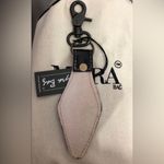 NWT Myra leather key fob Black Photo 3