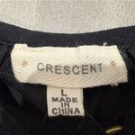 Crescent 🆕  Black Dress with Strappy Design Size L Photo 7