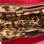 Dolce & Gabbana Authentic  Sicily Burgundy Leather Tote Photo 9