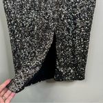 Slate + Willow  Dress Womens Large Gold Silver Sequin Party Midi NYE Holiday Photo 6