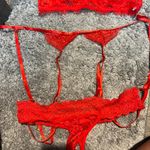 3 piece small outfit set Red Photo 3