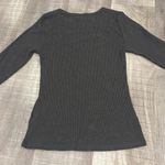 Old Navy ribbed grey long sleeve tee Photo 2