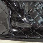 BCBG MAX AZRIA Patent Leather‎ Quilted Purse Black Photo 2