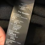 The Kooples NWT  silk front leather patch sweater Photo 4