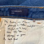 Boden USA Boden The Harrogate Jean Dark Denim Cotton EUC Sz 8 Straight Slim Leg Photo 4