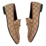 Gucci  Jordaan GG Monogram Horsebit Loafer Ruggine Rust Size 40.5 Photo 7