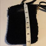 KEDZIE BLACK FAUX SHEARLING CROSSBODY PERFECT FOR CELLPHONES ADJUSTABLE STRAP Photo 10