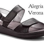 Alegria  Verona black sandals women’s‎ size 10 comfort shoes casual summer trendy Photo 0